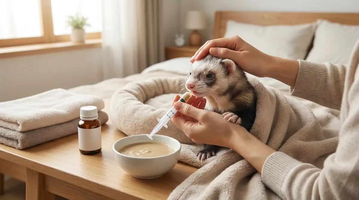 フェレットの自宅介護｜毎日行ったケアの方法とコツ