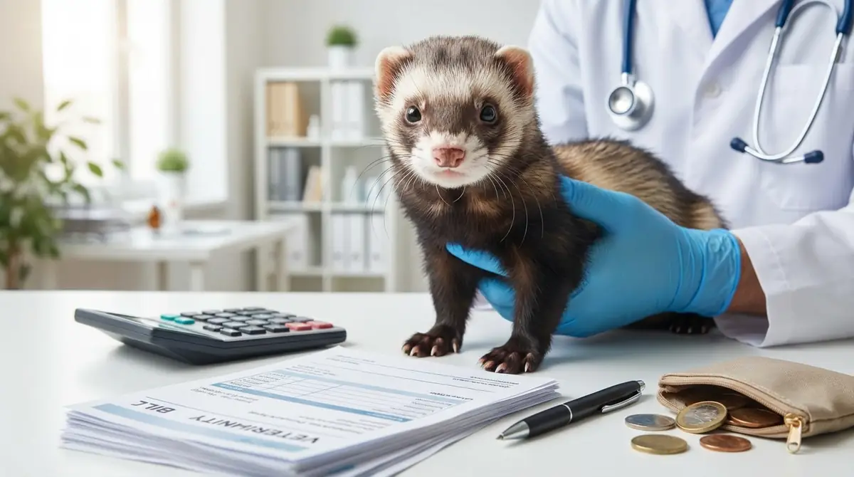 フェレットの治療費｜実際にかかった費用の内訳と総額