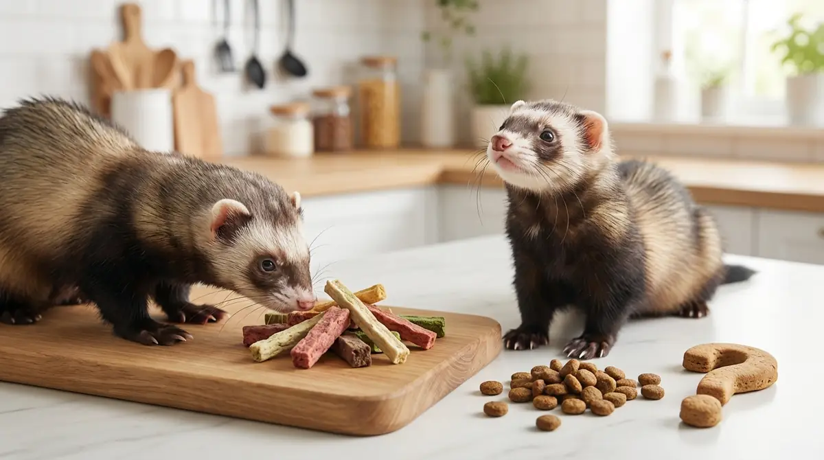 フェレットのおやつに関するよくある質問