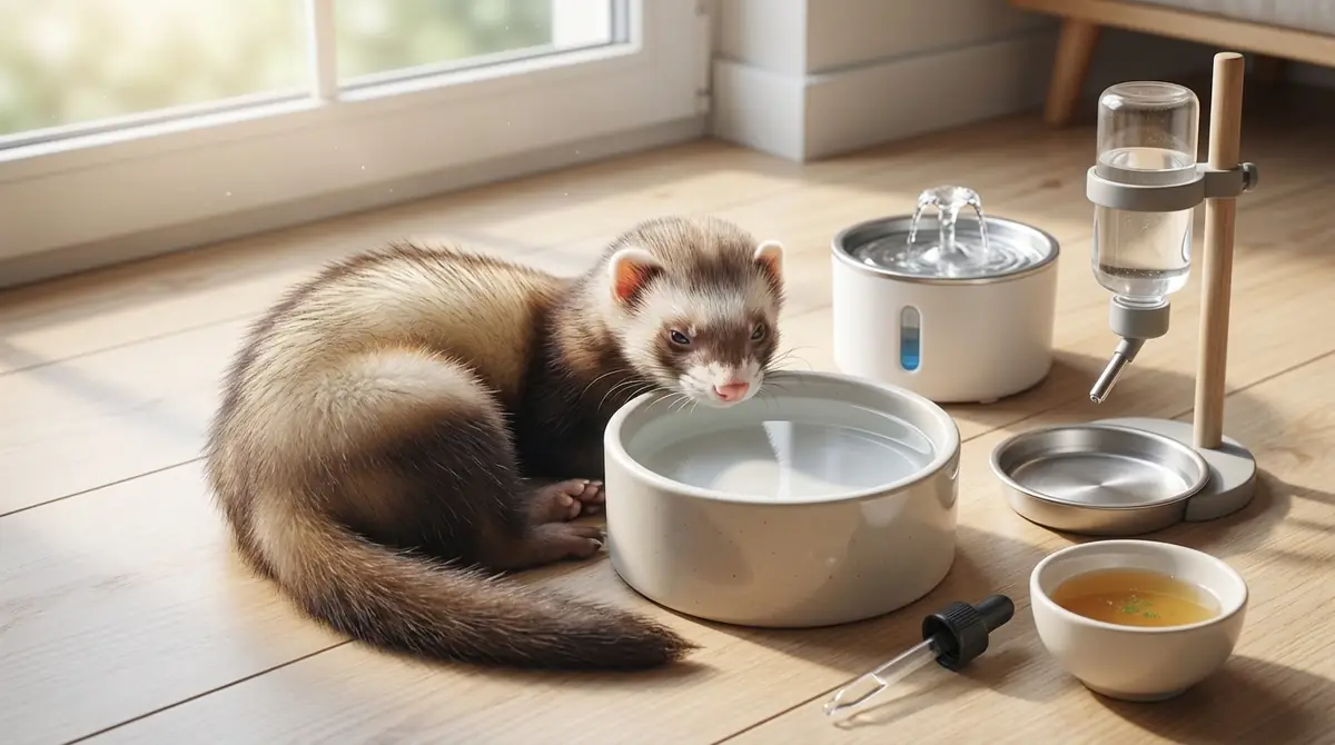 水を飲まないフェレットへの対処法5選