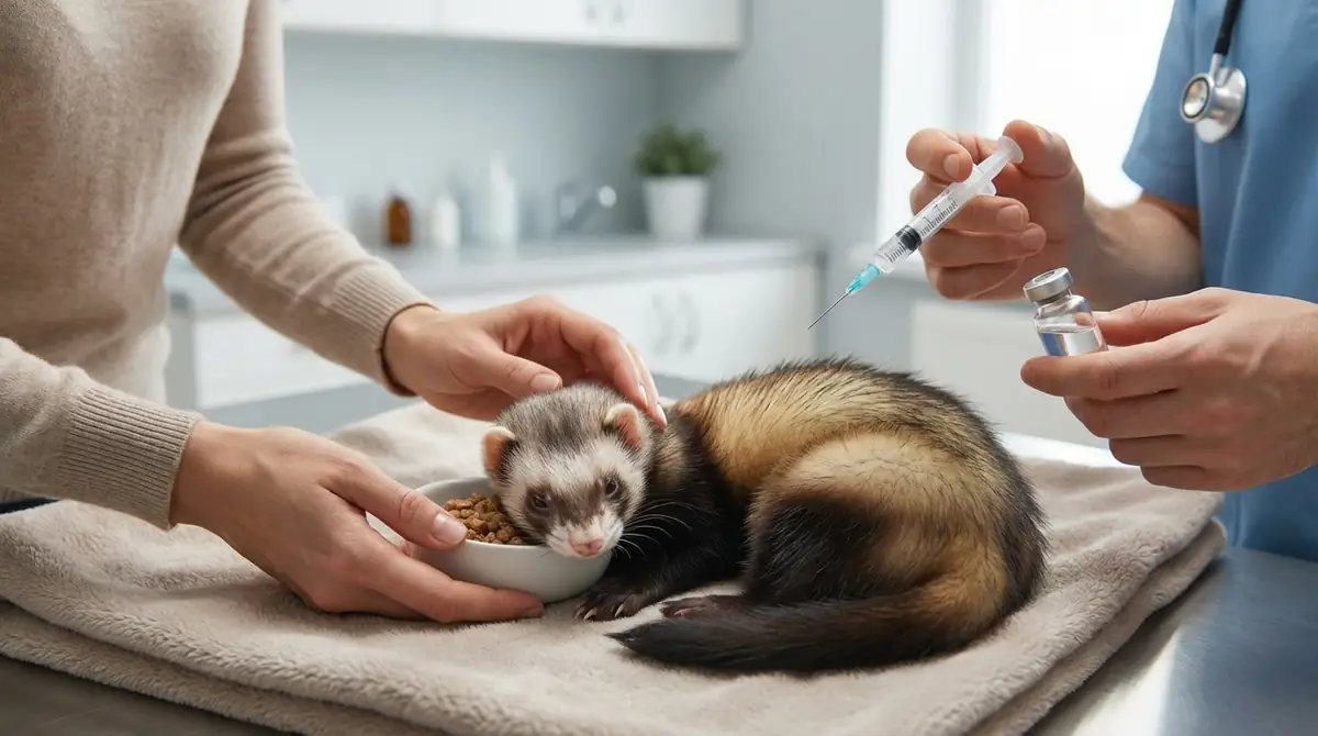【トラブル別】フェレットがフードを食べない・下痢するときの対処法