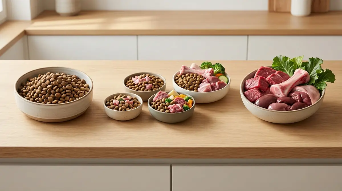 ドライフードから生肉への切り替え方|2週間プラン