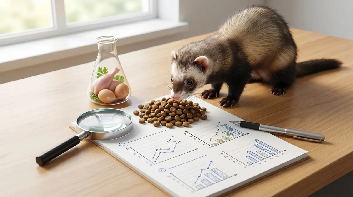 フェレットフード選びで確認すべき5つの数値基準【結論】