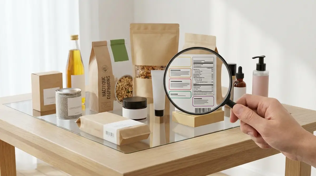 成分表示の読み方|パッケージで確認する5つのポイント