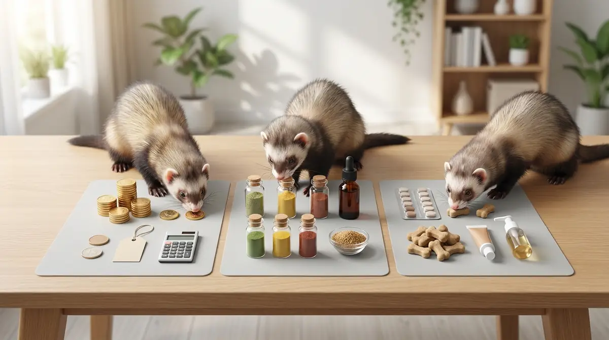 フェレット用サプリメント比較表【価格・成分・形状一覧】