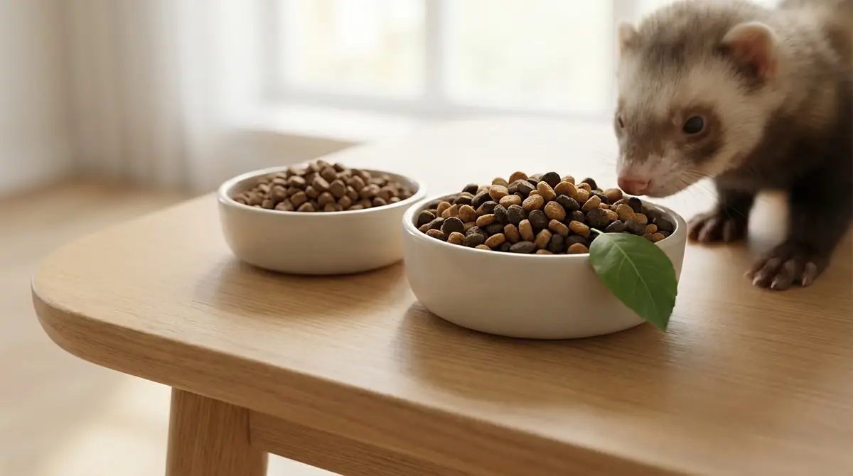 フェレットフードの切り替え方|下痢を防ぐ3つのコツ