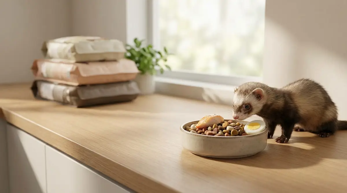 フェレットの食べ物に関するよくある質問