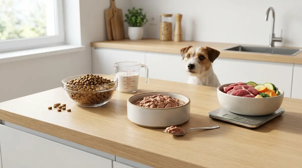 フードの種類によって餌の量は変わる?