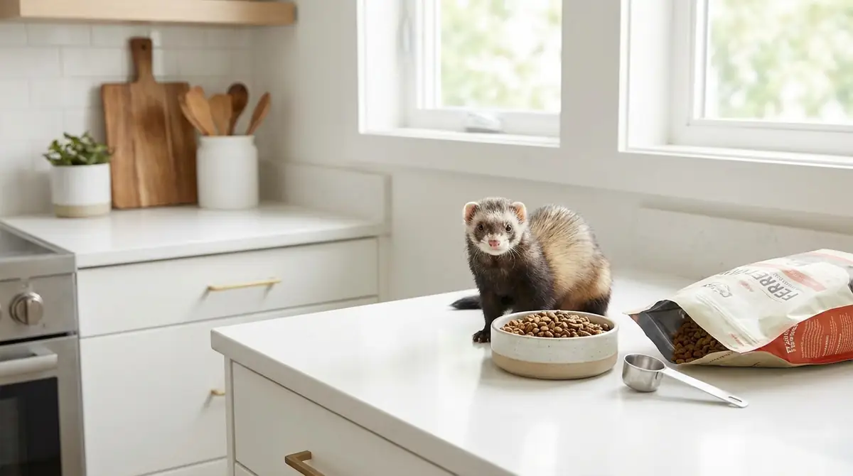 フェレットの餌の量に関するよくある質問