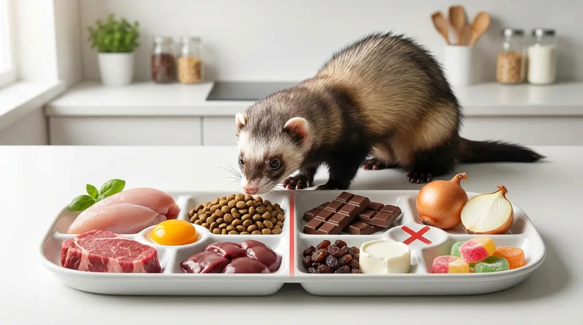 フェレットに与えてOKな食材・NGな食材【完全版】