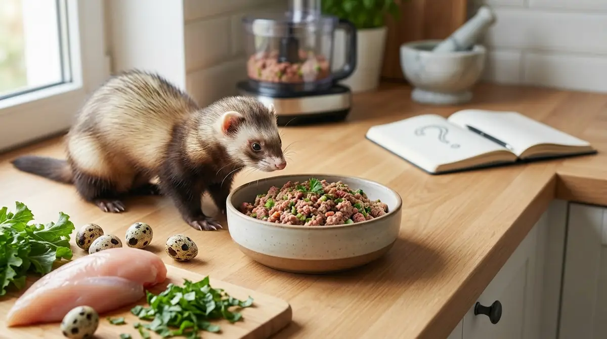 フェレットの手作りフードに関するよくある質問