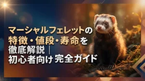 マーシャルフェレットの特徴・値段・寿命を徹底解説｜初心者向け完全ガイド
