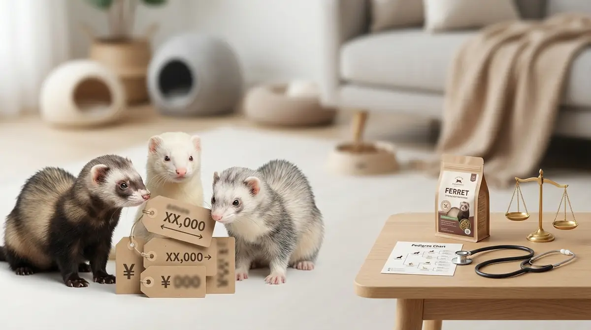 マーシャルフェレットの値段相場と価格差の理由