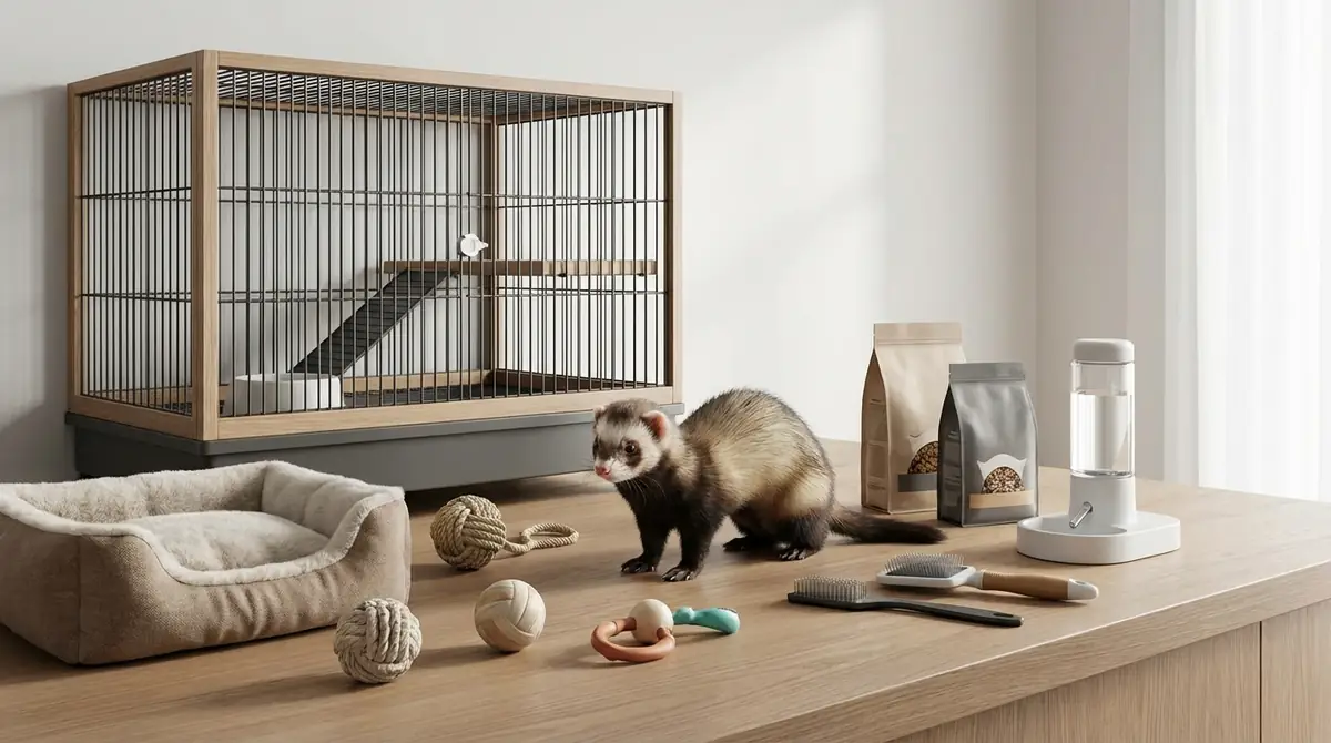 マーシャルフェレットの飼育費用【初期費用・月間コスト】