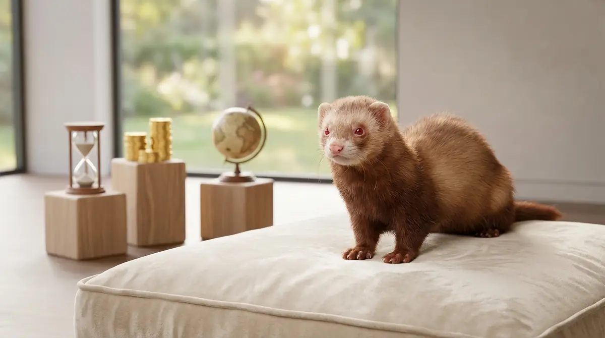 ルビーフェレットとは？価格・寿命・希少性の基本情報