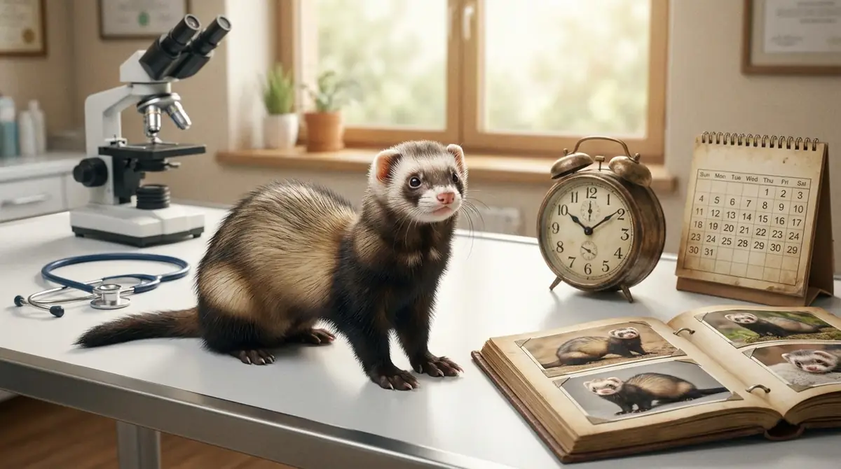 フェレットがかかりやすい病気と寿命への影響