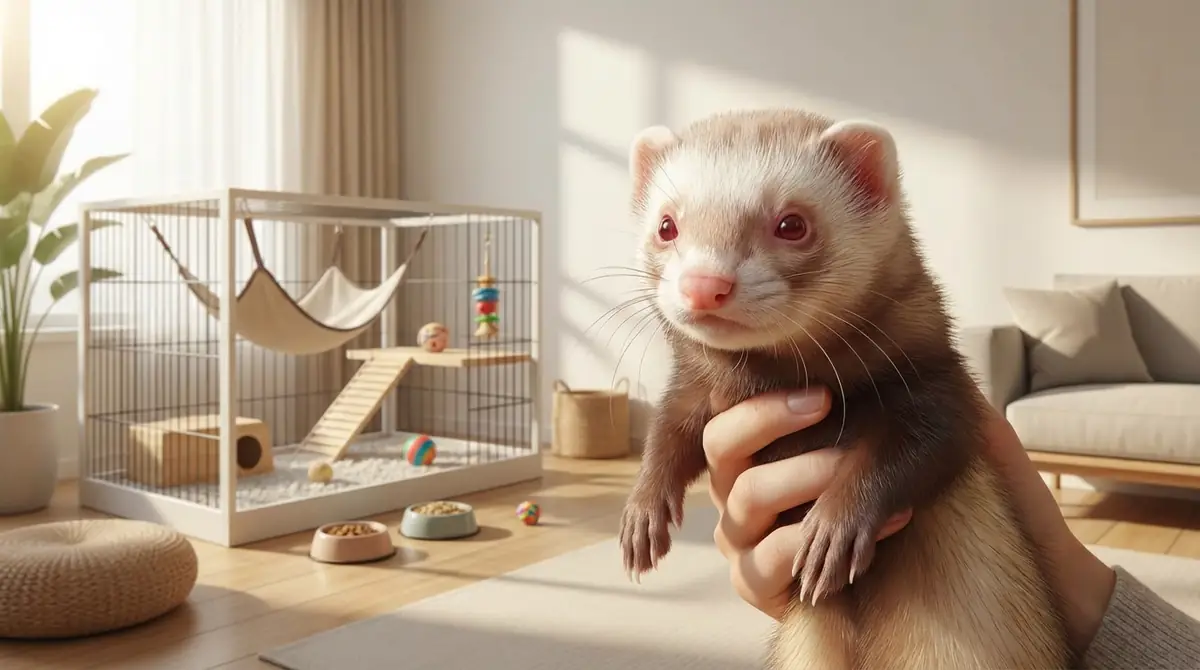 ルビーフェレットの飼い方｜初心者向け飼育ガイド