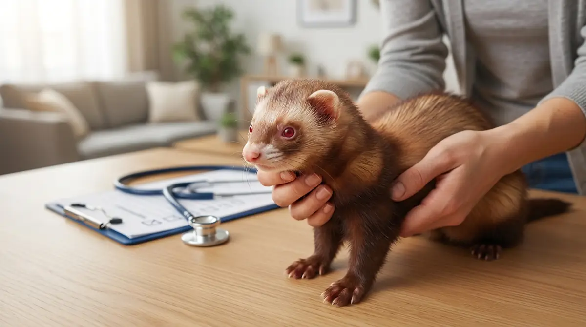 健康なルビーフェレットの選び方｜購入時のチェックポイント