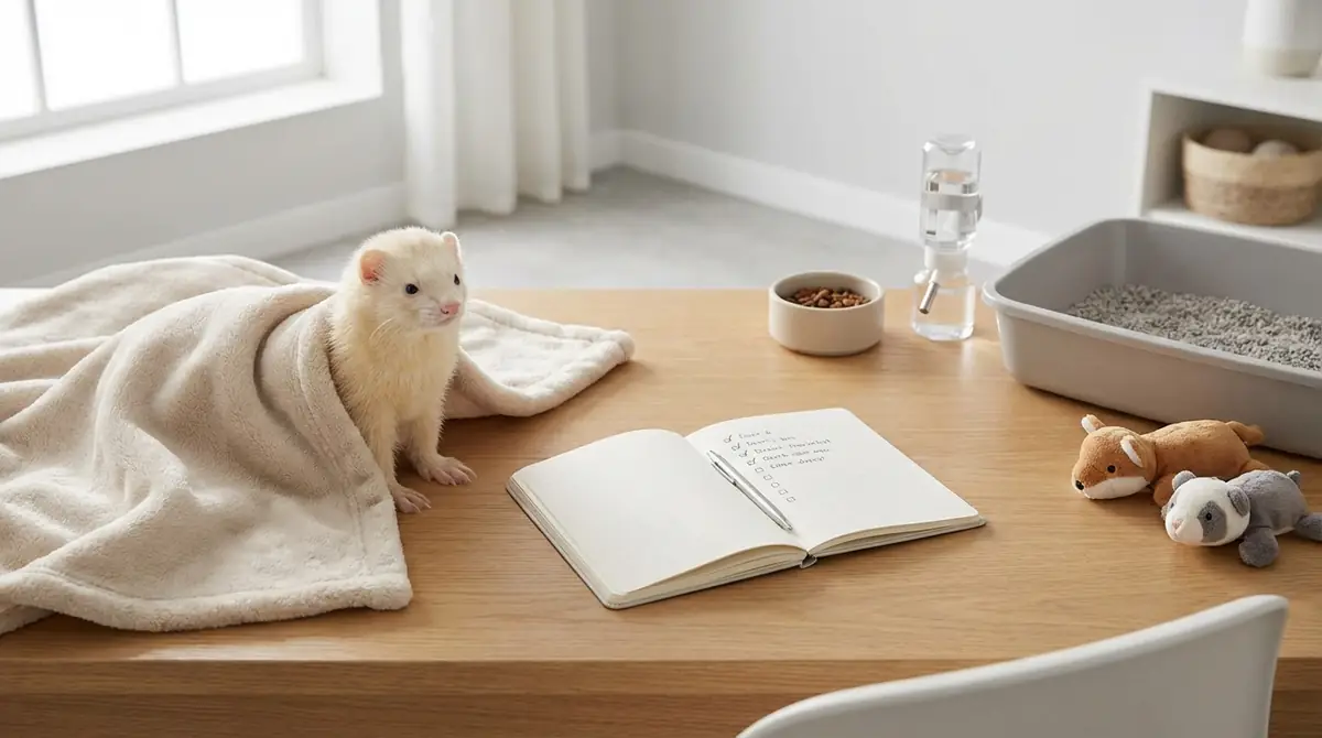 アンゴラフェレットを迎える前の準備チェックリスト