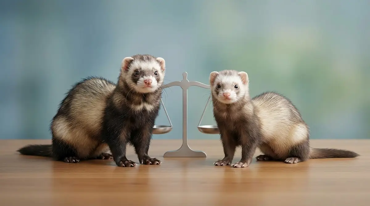 【早わかり】フェレットのオスとメスの違い比較表