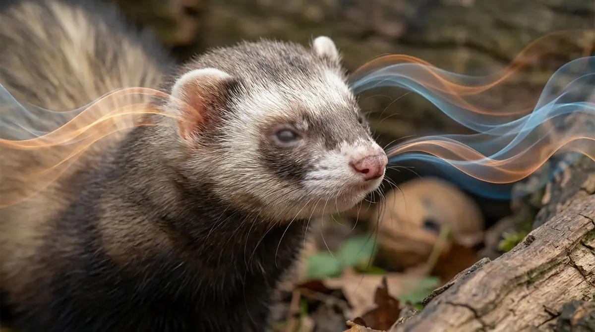 フェレットの目は視力0.1以下｜嗅覚と聴覚で補う独自の感覚世界