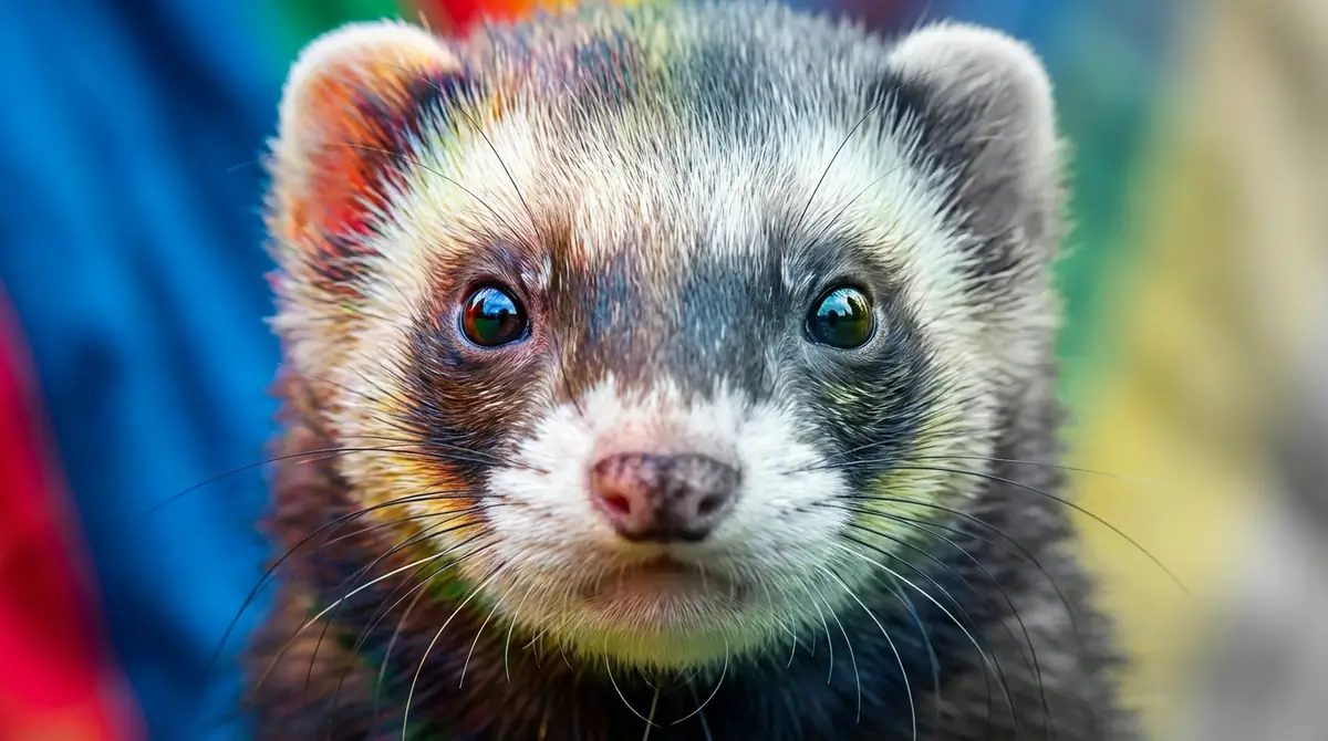 フェレットの目の色覚｜何色が見えて何色が見えない？