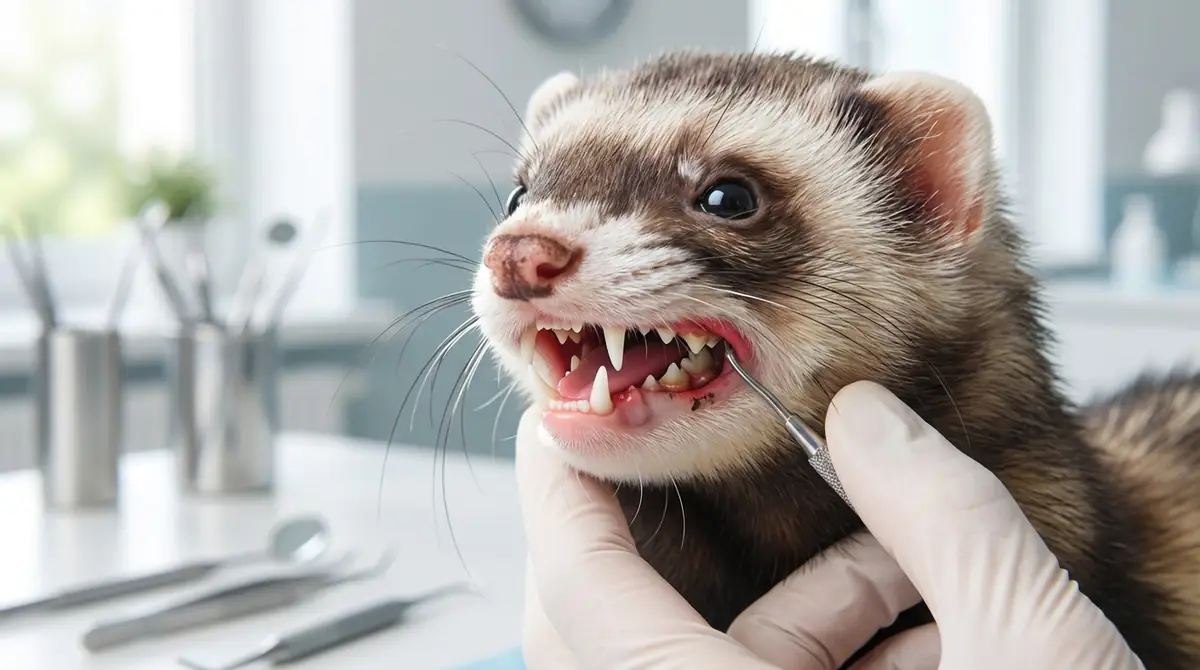 フェレットの歯の健康チェック｜正常な状態と要注意サイン