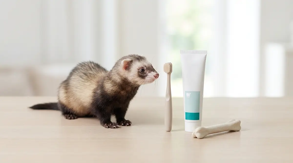 フェレットにおすすめのデンタルケア用品3選