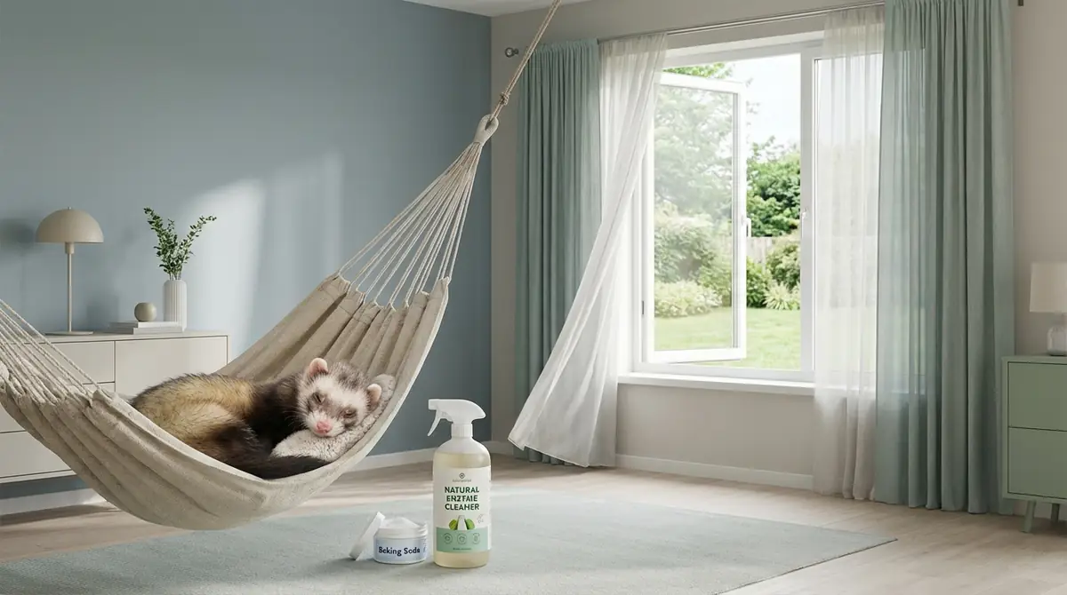 フェレットの臭い原因がわかったら|対策の方向性