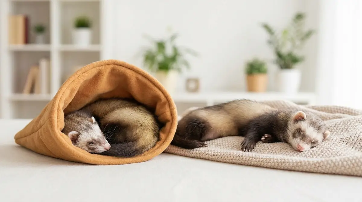 フェレットがこんなに長く眠る3つの理由