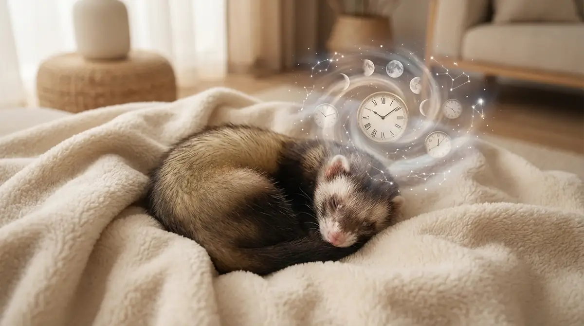 フェレットの睡眠サイクルを理解しよう