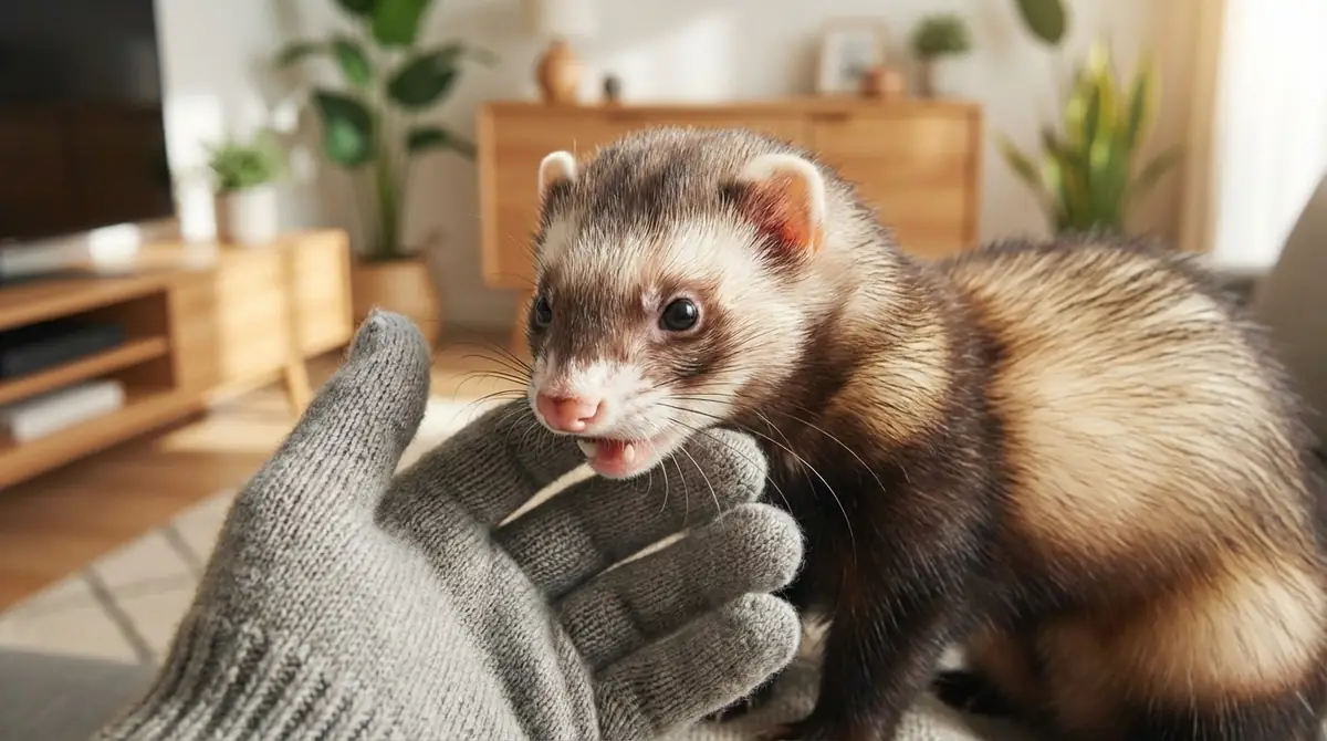 フェレットが噛むのは「嫌い」ではなくコミュニケーション