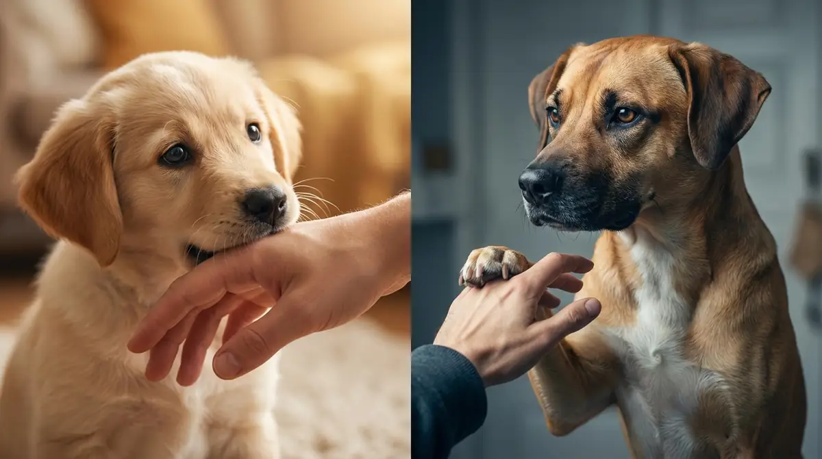 甘噛みと本気噛みの違い・見分け方
