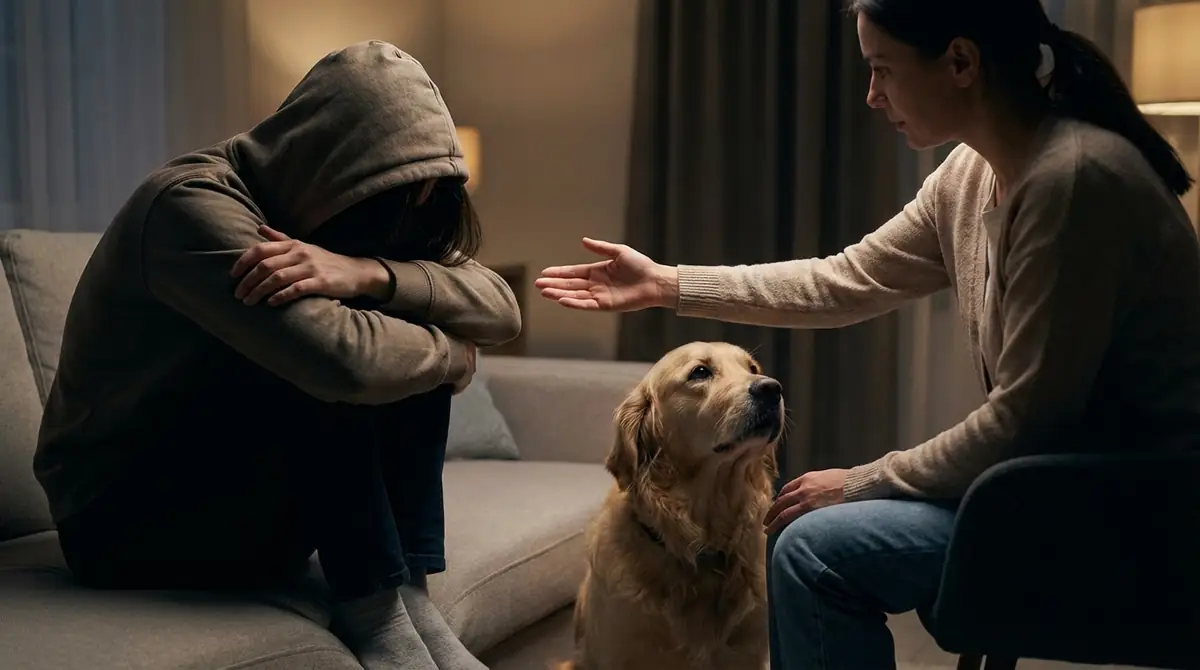 【恐怖・警戒】怖がっているときのボディランゲージと適切な対応