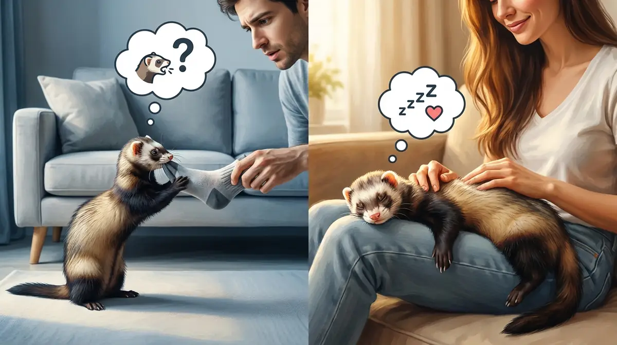 初心者が間違えやすいフェレットの行動と正しい解釈