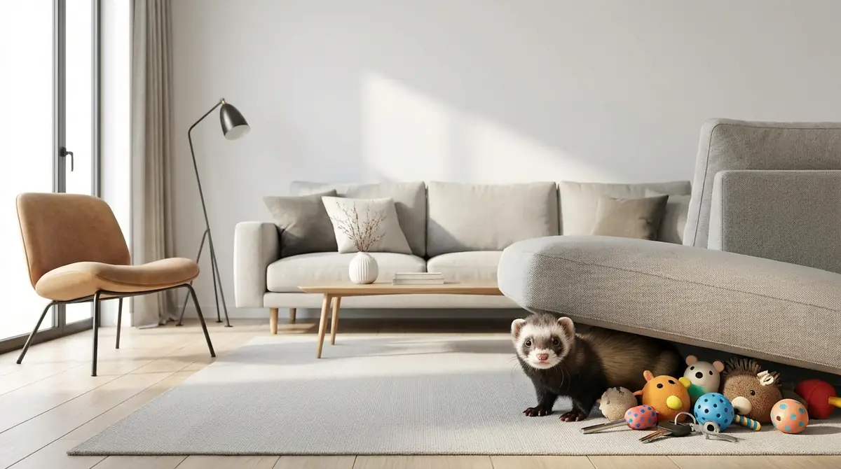フェレットの隠す習性との上手な付き合い方【5ステップ対処法】