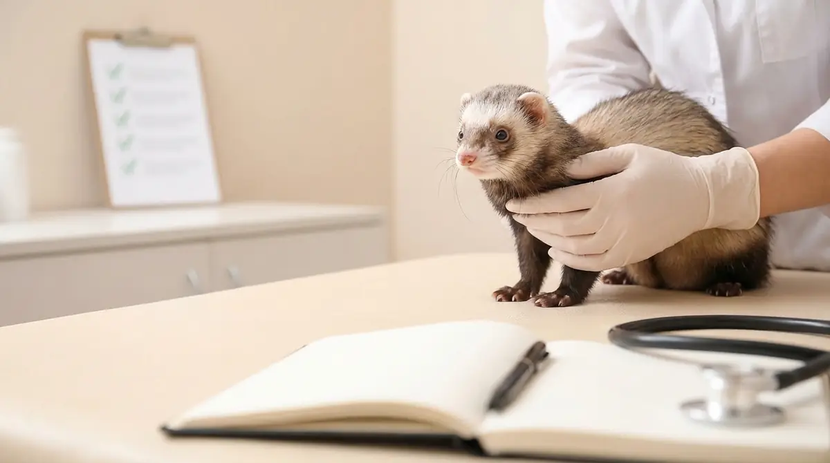 フェレットの病気を早期発見するためのチェックリスト