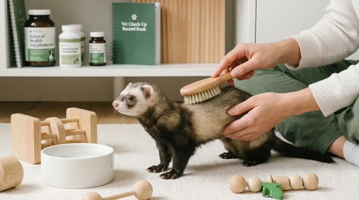 フェレットの病気を予防するために今日からできること