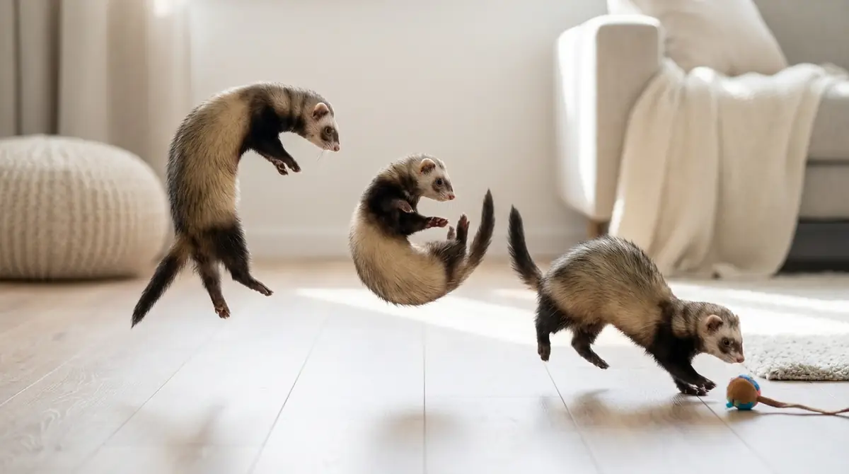 フェレットが戦争ダンスをする3つの理由