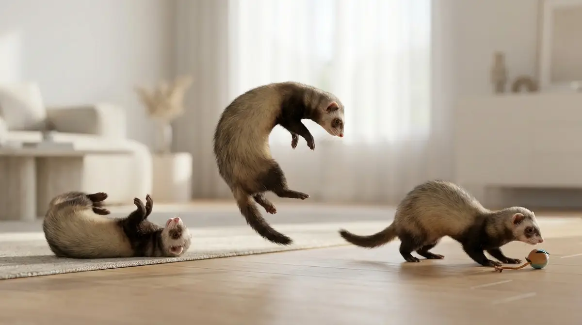 フェレットに戦争ダンスをさせる遊び方3選