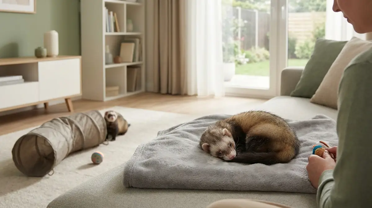 フェレットが戦争ダンスをしない場合の原因と対処法