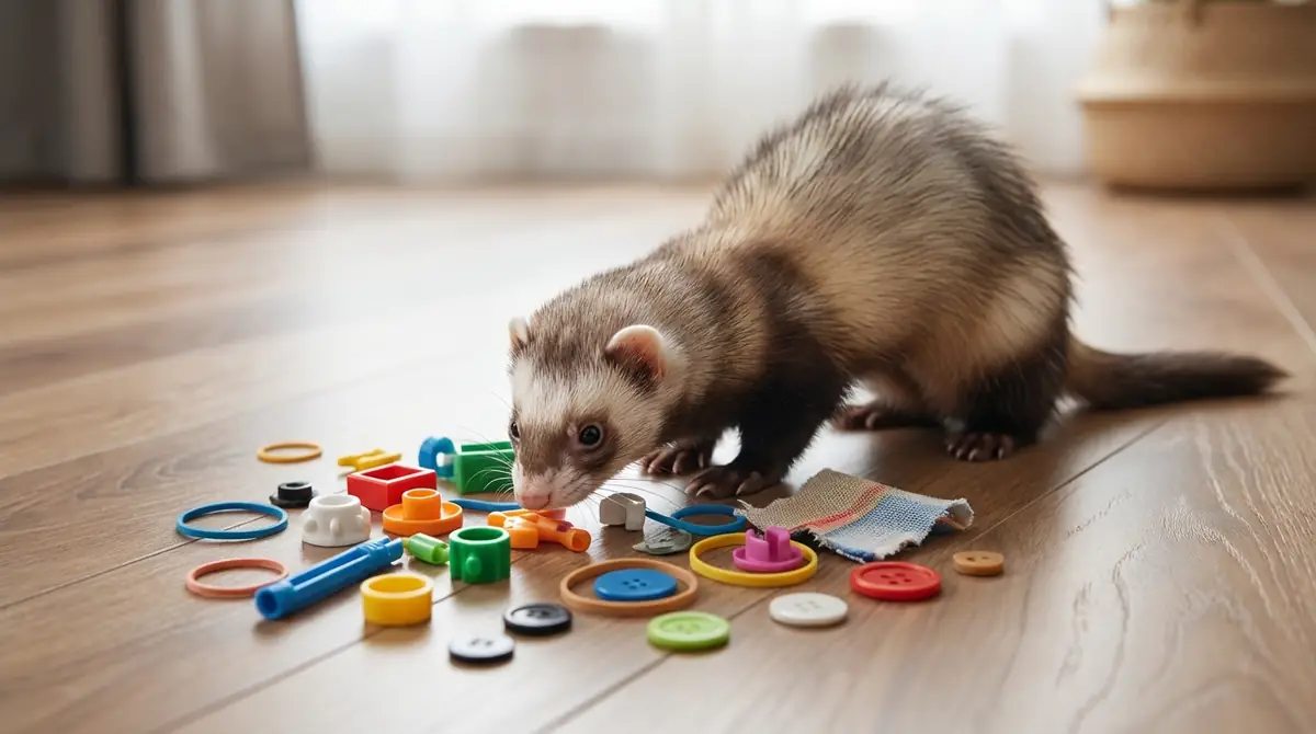 フェレットが異物誤飲しやすい理由とは
