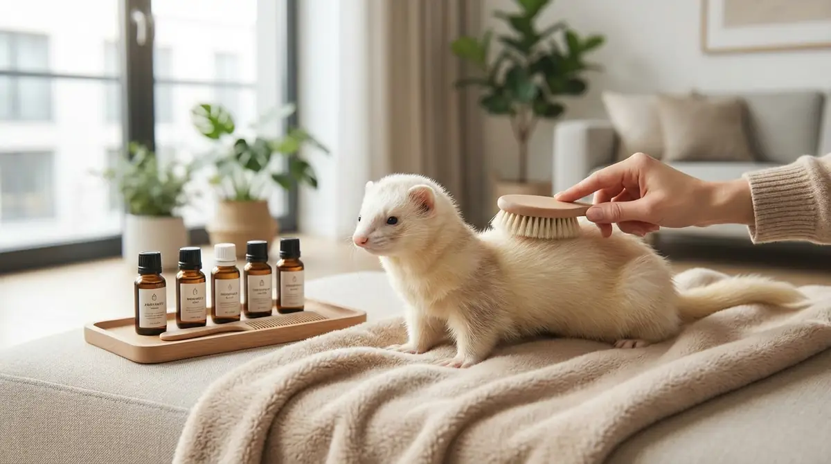 今日からできるフェレットの脱毛ケア5ステップ