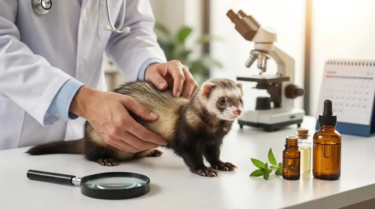 フェレットの脱毛治療にかかる費用と期間の目安