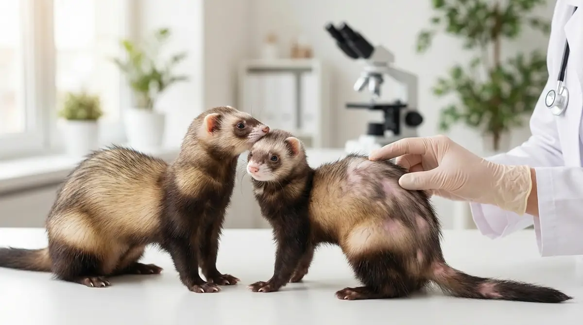 フェレットの脱毛に関するよくある質問