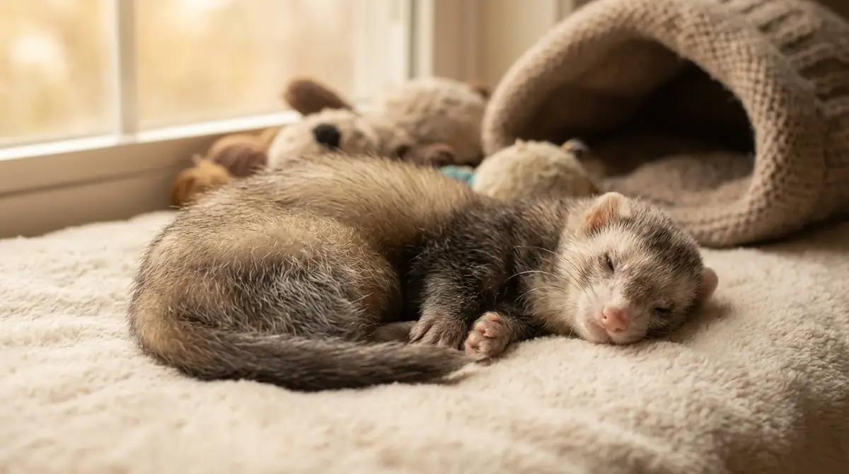 【行動面】フェレットに現れる5つの老化サイン