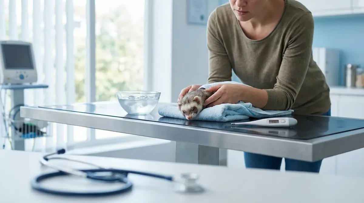 【緊急】熱中症かも？フェレットの症状チェックリスト