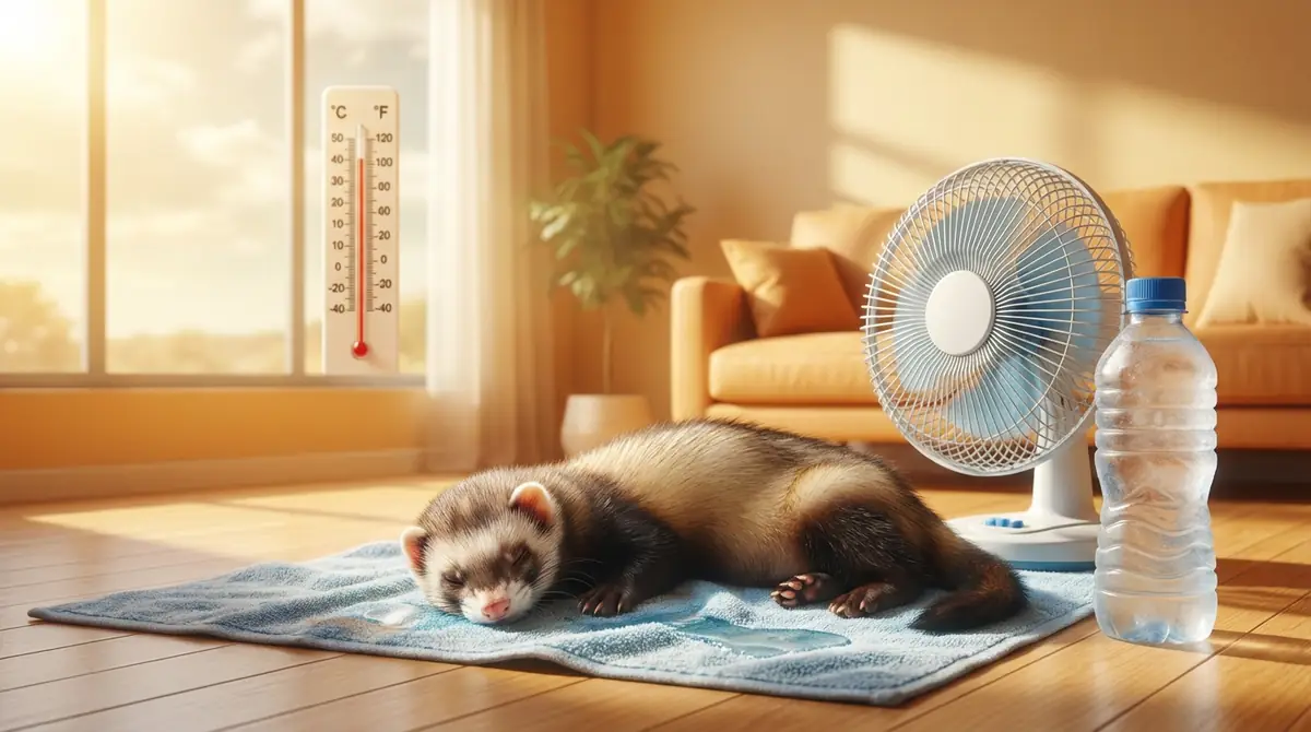 エアコンなしでフェレットは飼える？夏の現実
