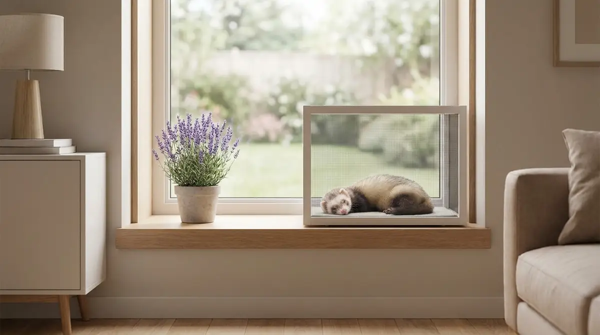 家庭でできる蚊対策｜フェレットを蚊から守る環境づくり