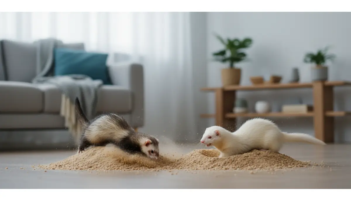 フェレットの穴掘りに関するよくある質問